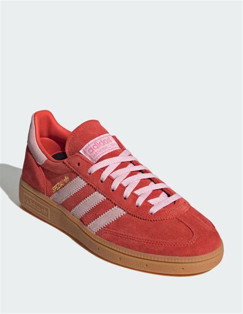 adidas handball spezial mujer rojas|adidas handball shoes for women.